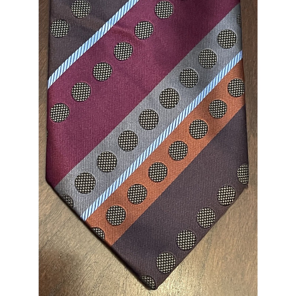 Bcbg Attitude Hand Made 100% Imported Silk Men’s Neck Tie Made In China